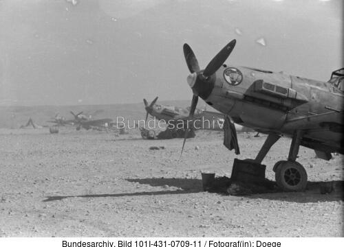 Mittelmeerraum / Nordafrika, JG 27, Me 109