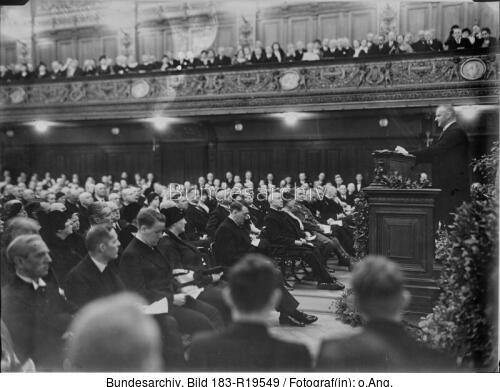 Leipzig, Wagner-Gedenkfeier, Goerdeler