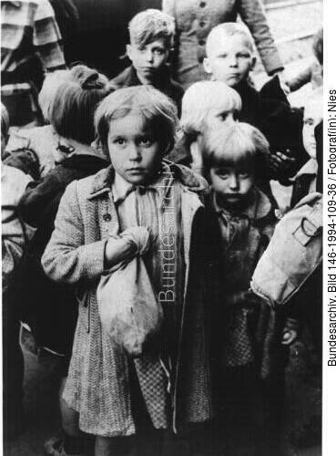 Westdeutschland, Flüchtlingskinder