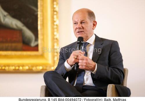 Bundeskanzler Olaf Scholz: Tagung des Politischen Clubs der Evangelischen Akademie Tutzing 2022