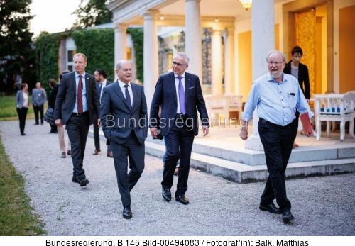 Bundeskanzler Olaf Scholz in Tutzing 2022