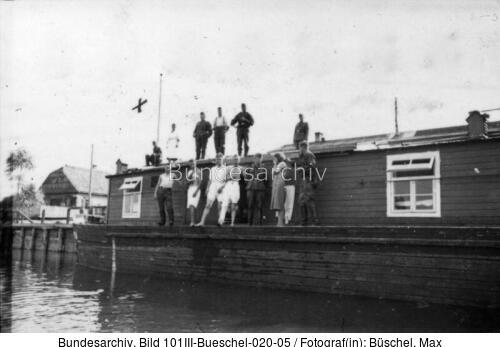 Russland, provisorisches Lazarettschiff