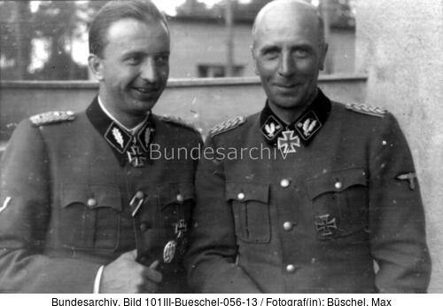 Wilhelm Bittrich und Hermann Fegelein