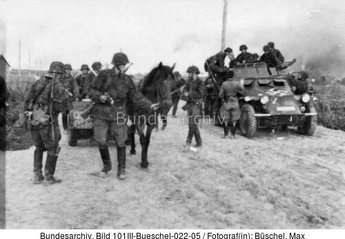 Russland, SS-Kavallerie-Brigade, Panzerspähwagen