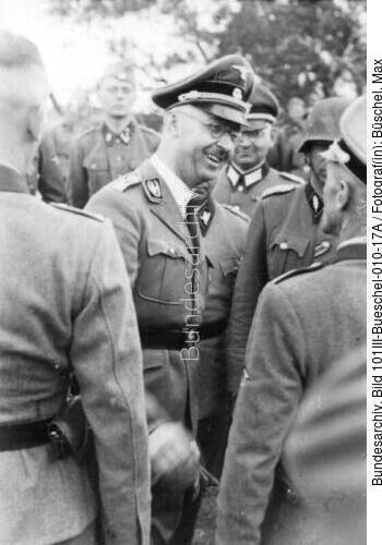 Russland, Himmler bei Angehörigen der Waffen-SS