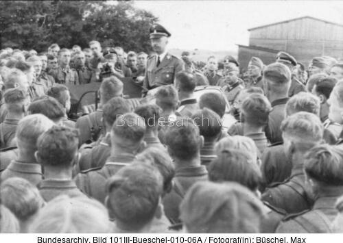 Russland, Himmler bei Männern der Waffen-SS