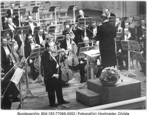 Berlin, Staatsoper, Konzert David Oistrach