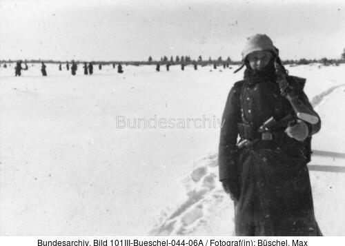 Russland, SS-Mann im Infanterieeinsatz