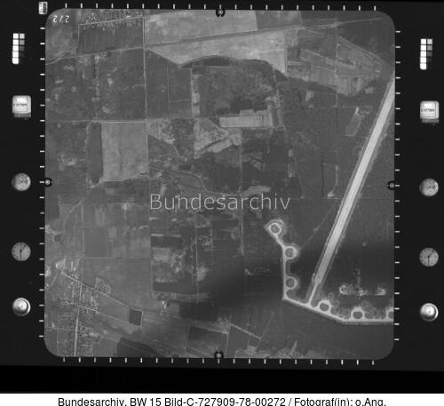 Sperrgebiet bei Groß Dölln, Luftbild