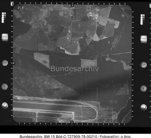 Sperrgebiet bei Groß Dölln, Luftbild