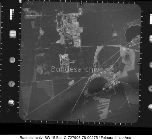Sperrgebiet bei Groß Dölln, Groß Väter, Luftbild