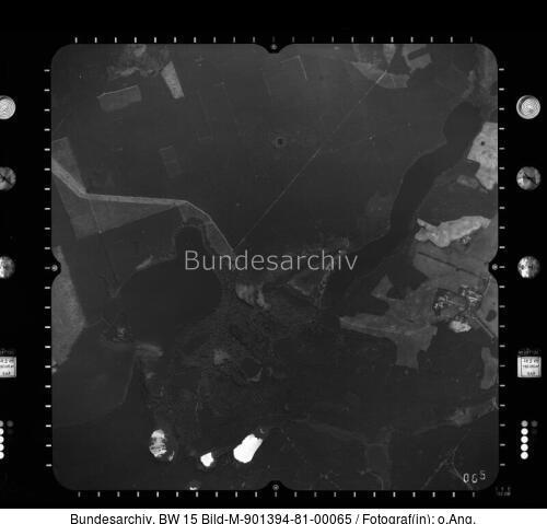 Großer Brückentinsee, Linowsee, Luftbild
