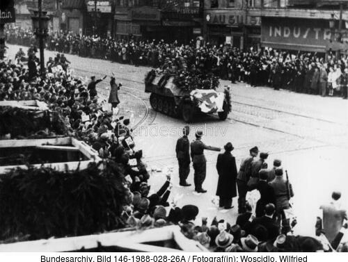 Brüssel, Heimkehr SS-Brigade "Wallonien"