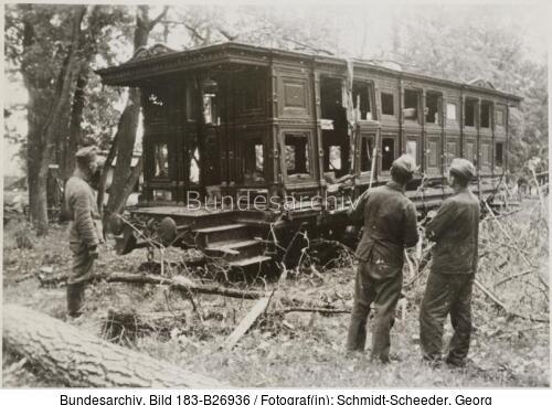 Russland, Peterhof, Salonwagen des Zaren