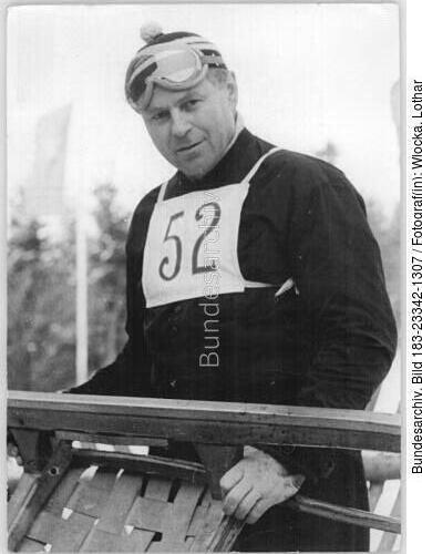 Oberhof, DDR-Rodelmeisterschaften, Feist