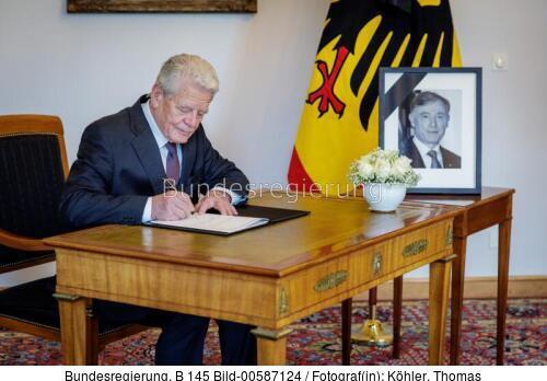 Bundespräsidenten a. D. Joachim Gauck: Tod des Bundespräsidenten a. D. Horst Köhler 2025