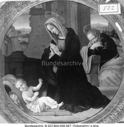 Schule Philippino Lippi, Heilige Familie