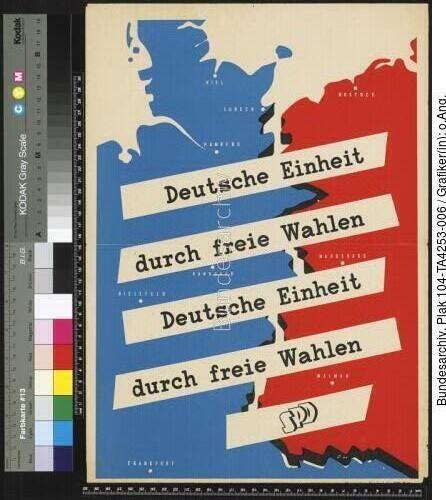 Bundestagswahl, SPD-Wahlplakat