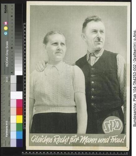 Bundestagswahl, SPD-Wahlplakat