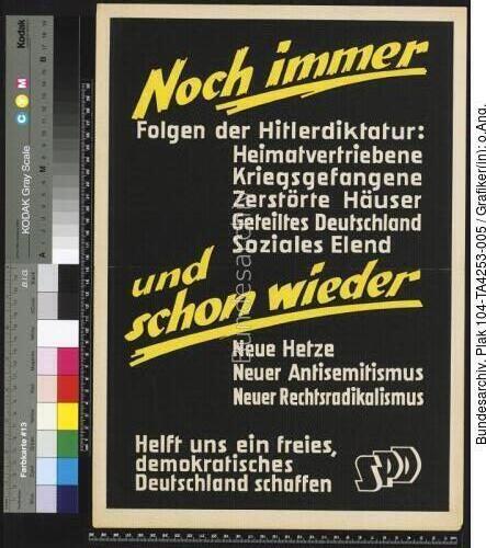 Bundestagswahl, SPD-Wahlplakat