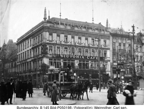 Berlin, Viktoria-Cafe, Unter den Linden
