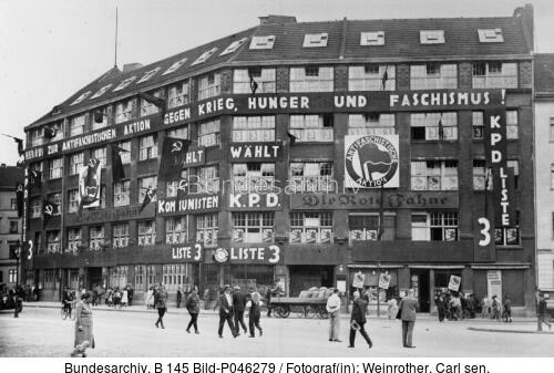 Berlin, Liebknecht-Haus am Bülowplatz