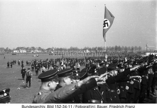 Mannheim, Besuch Heinrich Himmler