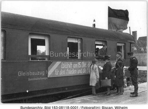 Reichsbahn, Sonderwagen mit Lokal
