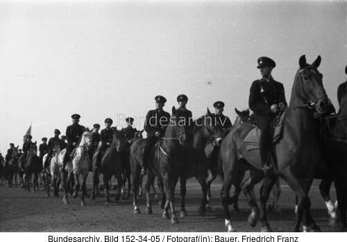 Mannheim, Besuch Heinrich Himmler, Reiter-SS