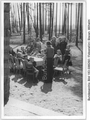 Klein Zerbst, Erholungsheim, Kinder