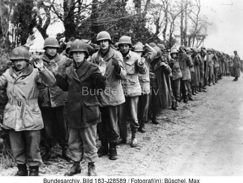 Ardennenoffensive, amerikanische Kriegsgefangene