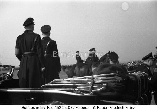 Mannheim, Besuch Heinrich Himmler, Reiter-SS