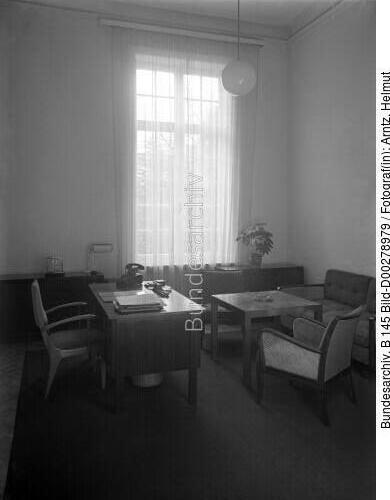 Bonn, Palais Schaumburg, Arbeitszimmer Blankenhorn