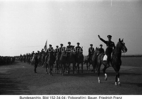 Mannheim, Besuch Heinrich Himmler, Reiter-SS