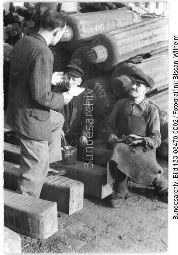 Magdeburg, Thälmannwerk, Arbeitsbesprechung