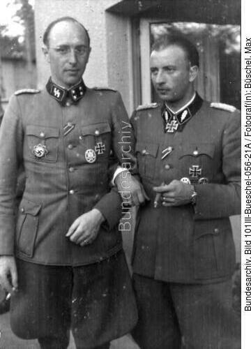 Russland, Hermann Fegelein mit Sturmbannführer