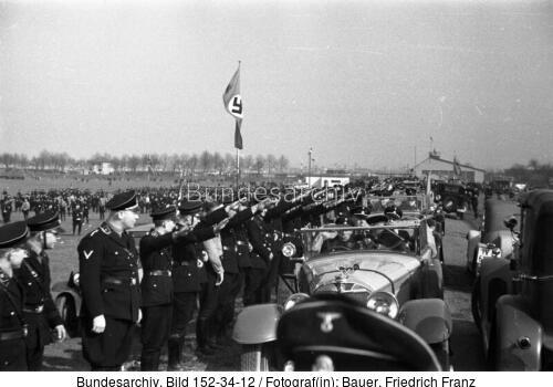 Mannheim, Besuch Heinrich Himmler