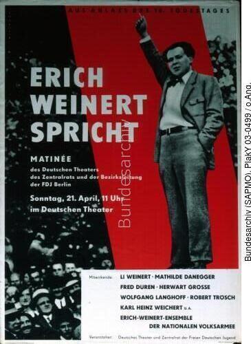 Erich Weinert, 10. Todestag