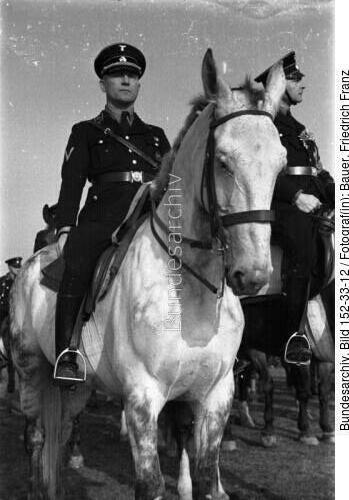 Mannheim, Besuch Heinrich Himmler, Reiter-SS
