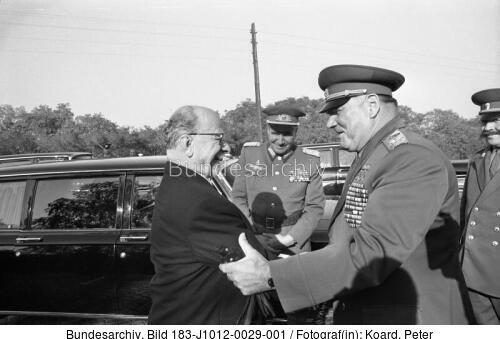 Manöver "Waffenbrüderschaft", Besuch W. Ulbricht