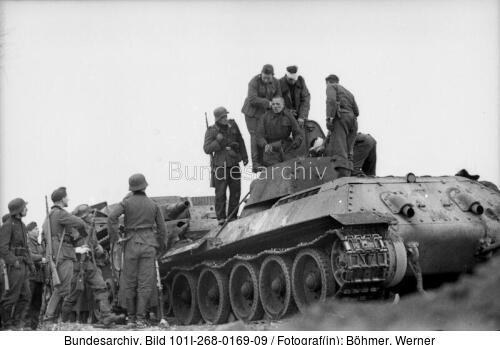 Russland, Gefangennahme russischer Panzerbesatzung