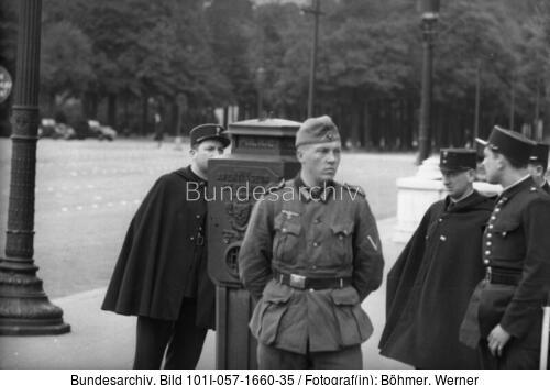 Frankreich, Paris-Versailles, deutsche Besatzung