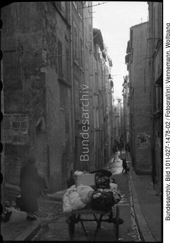 Marseille, Hafenviertel, Deportation von Juden