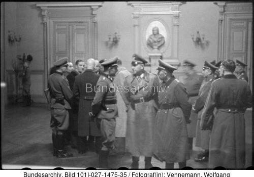 Marseille, deutsch-französische Besprechung