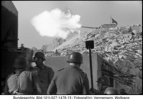 Marseille, Küstenbatterie