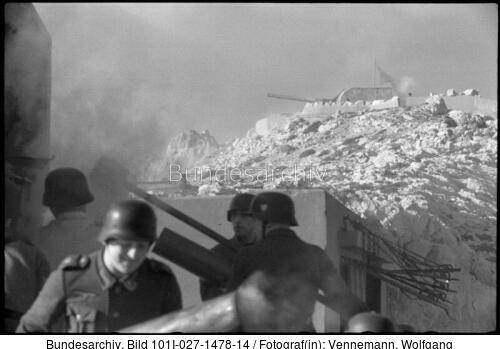 Marseille, Küstenbatterie
