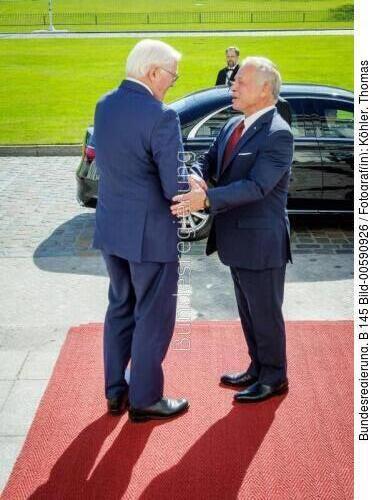 Bundespräsident Frank-Walter Steinmeier: Gespräch mit Abdullah II. Ibn Al-Hussein, König des Haschemitischen Königreichs Jordanien, 2025