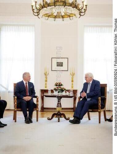 Bundespräsident Frank-Walter Steinmeier und Gespräch mit Abdullah II. Ibn Al-Hussein, König des Haschemitischen Königreichs Jordanien 2025
