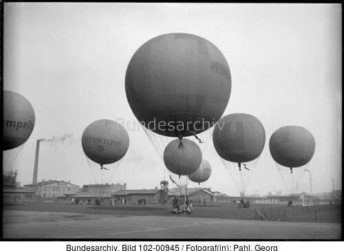 Bitterfeld, Freiballonwettfahrt