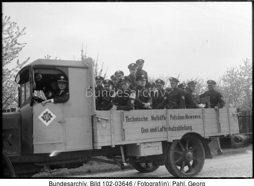 Werder/Havel, Technische Nothilfe, Übung